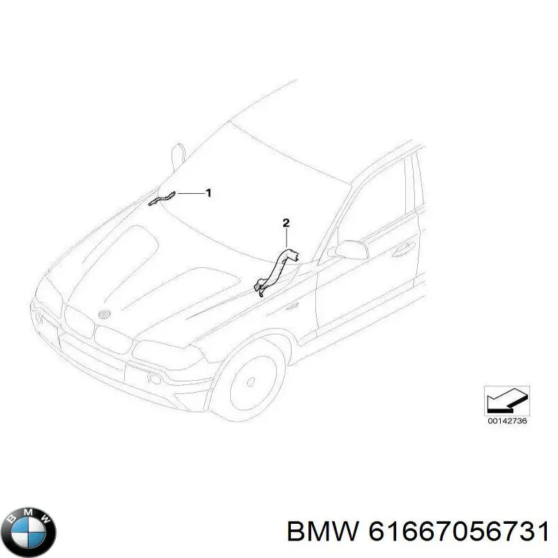 Сопло омивача лобового скла Tqparts TQ64020 ціна, від 19.00 USD