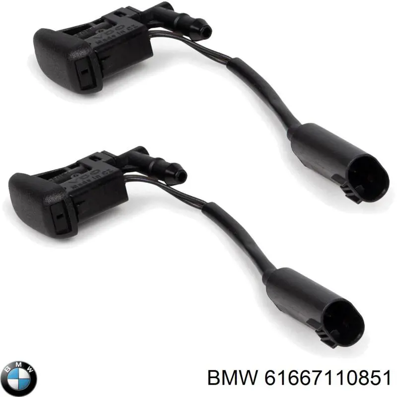 Форсунка омивача TQ64019 Tqparts
