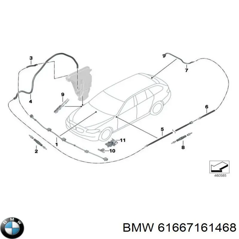 61667161468 BMW 