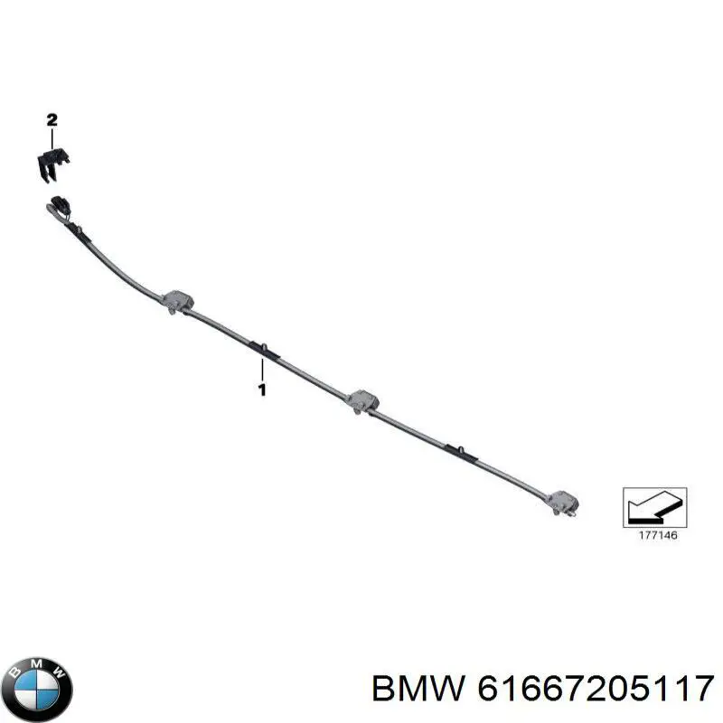 Сопло омивача лобового скла Signeda PBMWG007LR ціна, від 51.87 USD