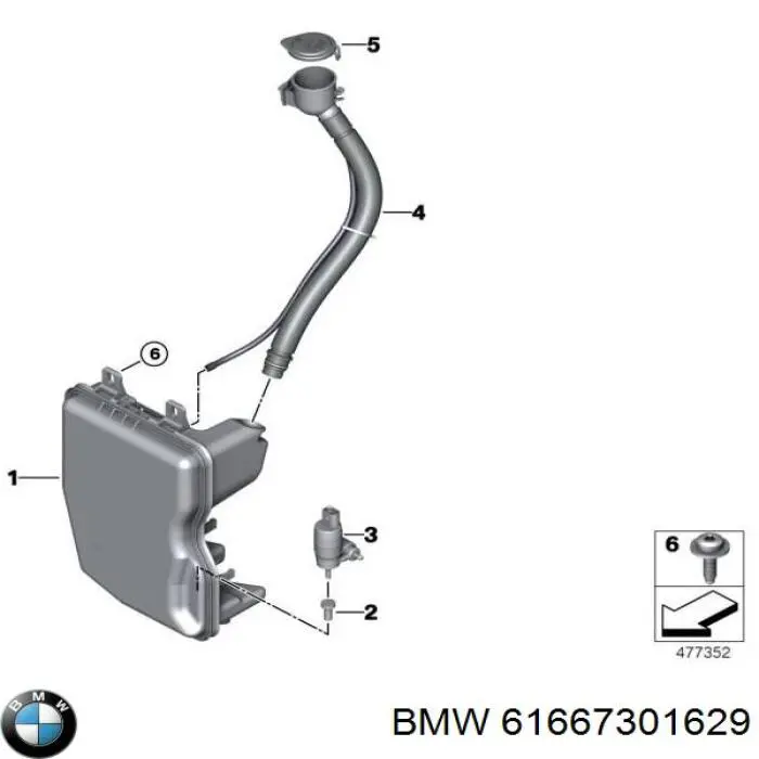  61667301629 BMW