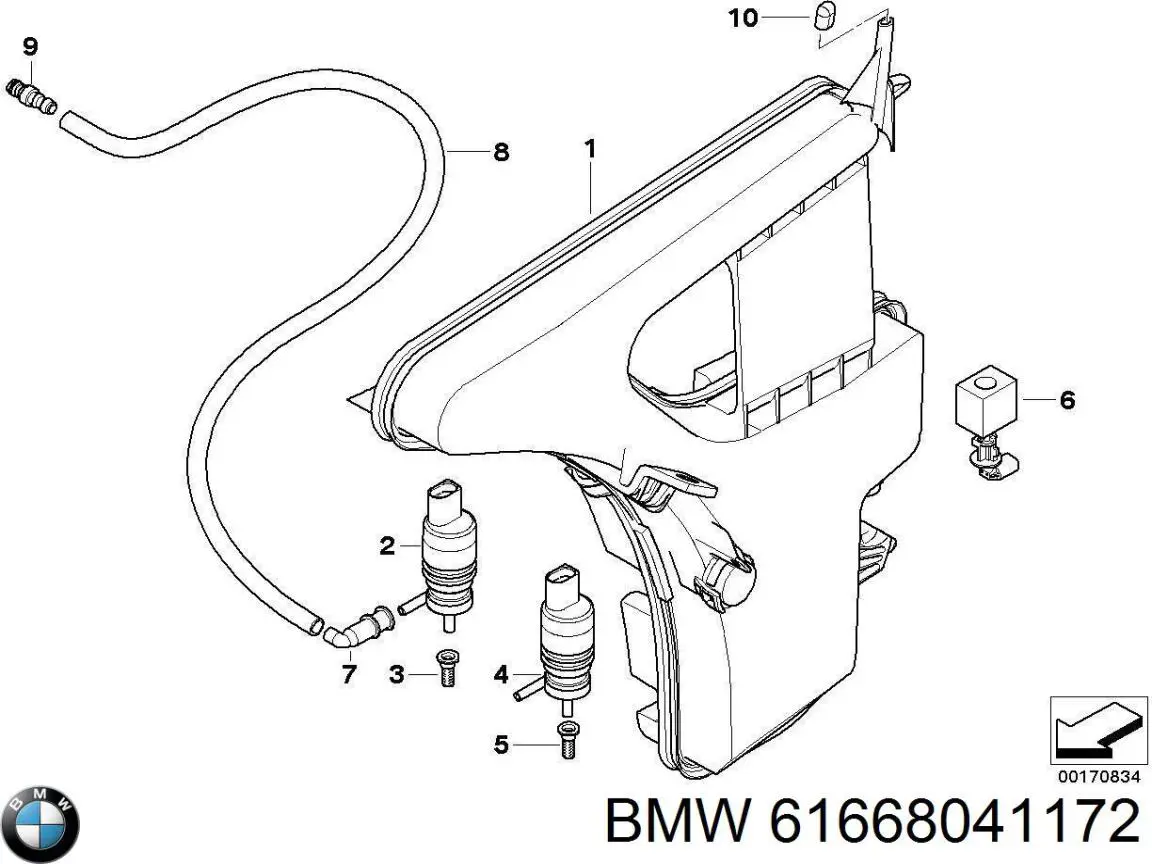 61668041172 BMW 