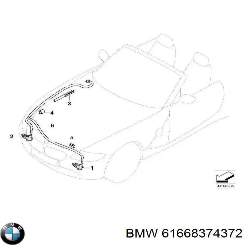  61668374372 BMW