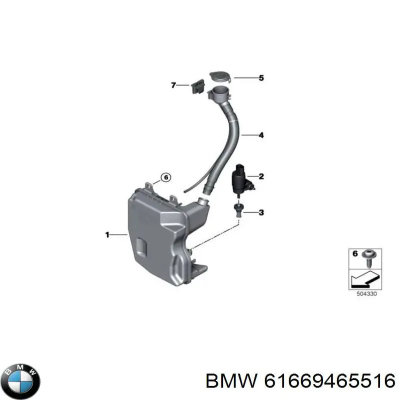  61669465516 BMW