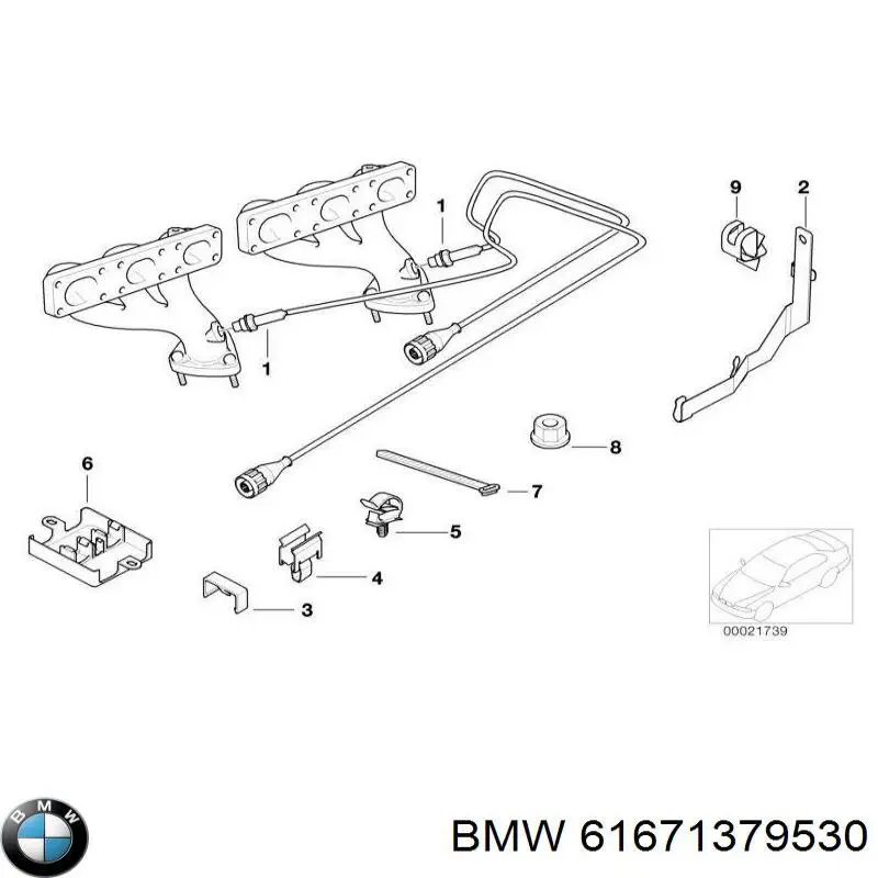  BMW 61671379530 ціна, від 11.15 USD