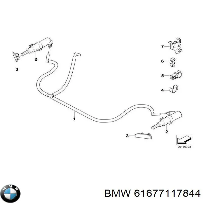  BMW 61677117844 ціна, від 22.34 USD