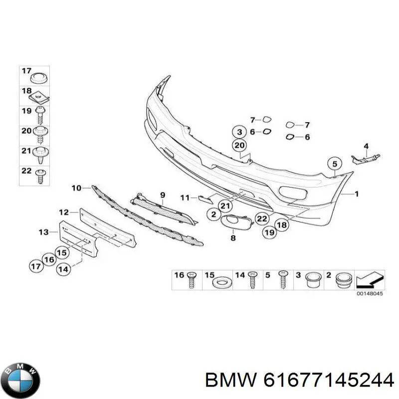  BMW 61677145244 ціна, від 11.05 USD
