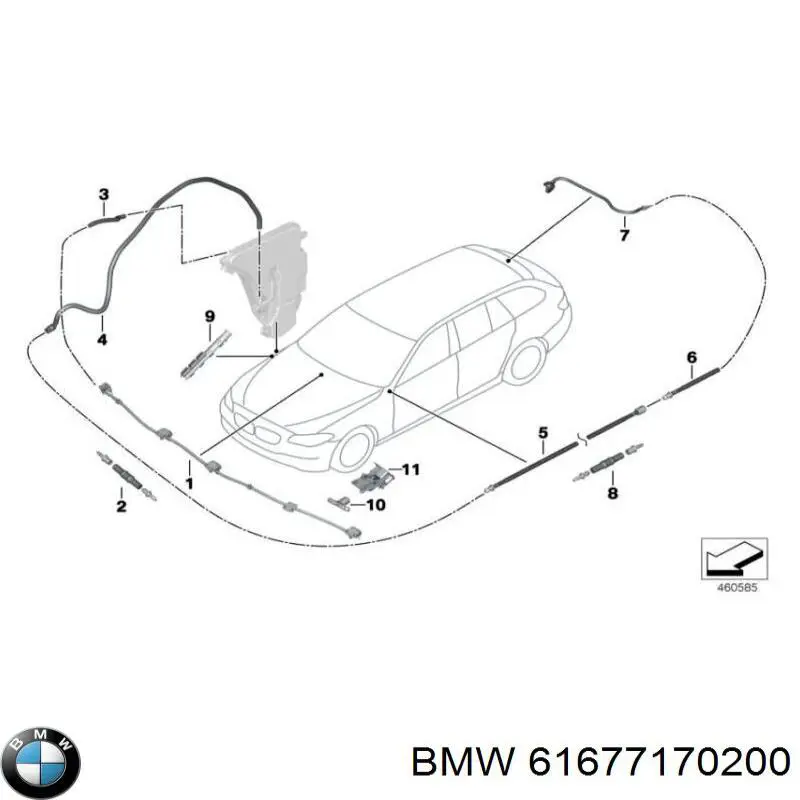  BMW 61677170200 ціна, від 11.40 USD