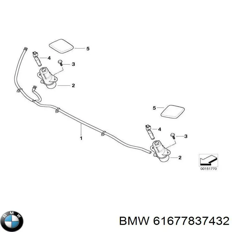 61677837432 BMW 