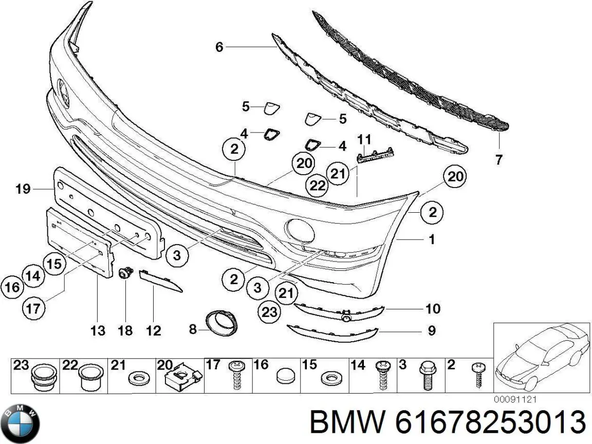  61678253013 BMW