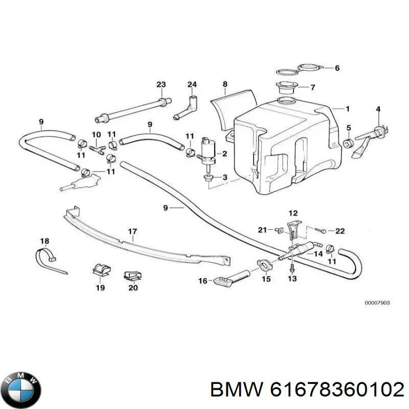 61678360102 BMW 