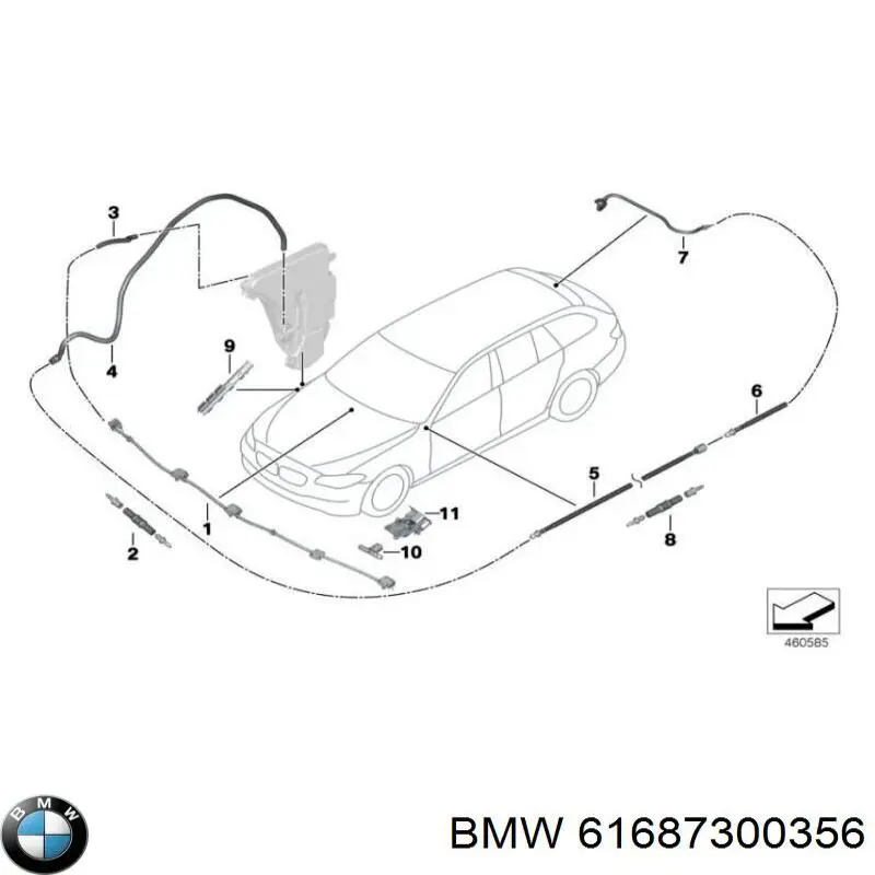 61687300356 BMW 