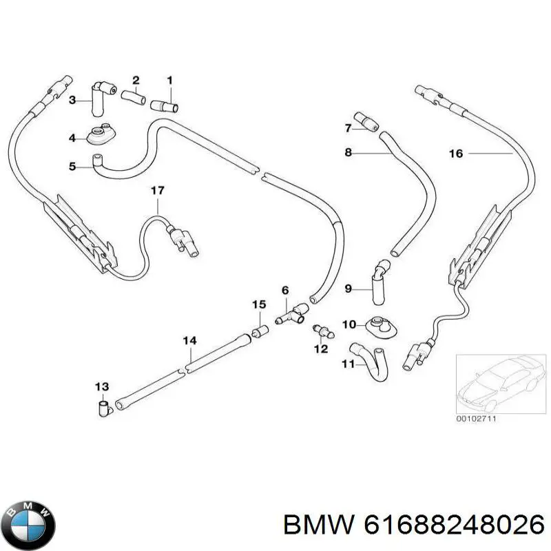61688248026 BMW 