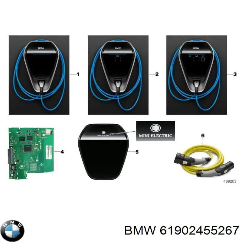 61905A1E1B3 BMW 