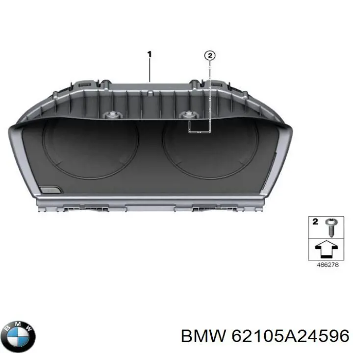 Прилади управління BMW 62109835816 ціна, від 1567.29 USD