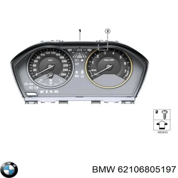 Купити 61319267901 BMW Спідометр