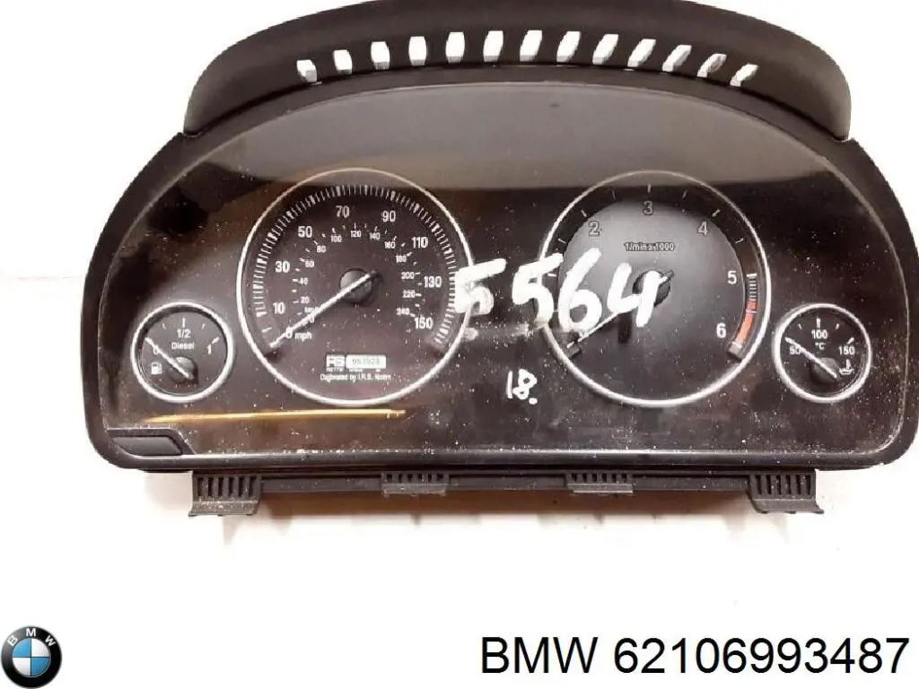 Купити 62106993487 BMW Щиток приладів додатковий