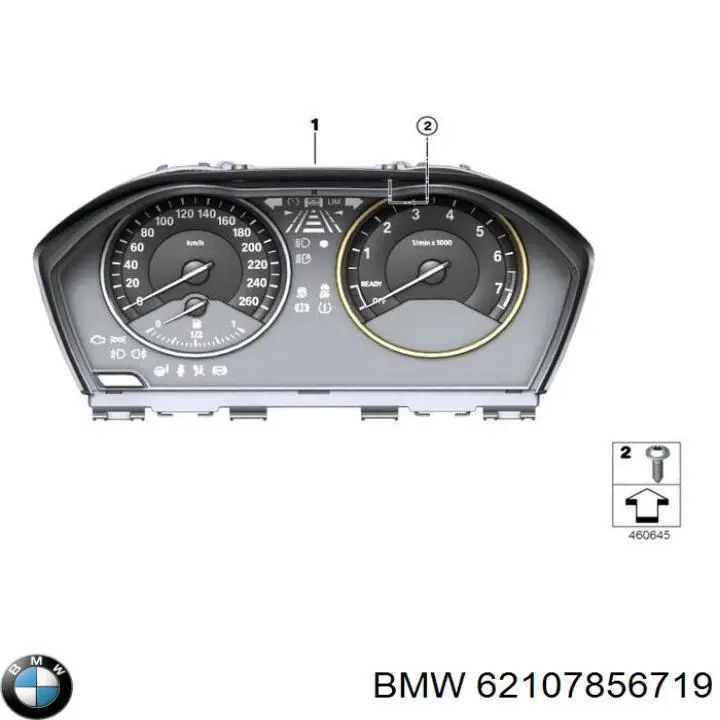 Купити 62108747336 BMW Спідометр