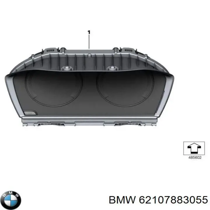 62107883055 BMW Щиток приладів