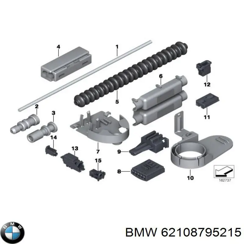 щиток приладу BMW 62108796113 ціна, від 1290.44 USD