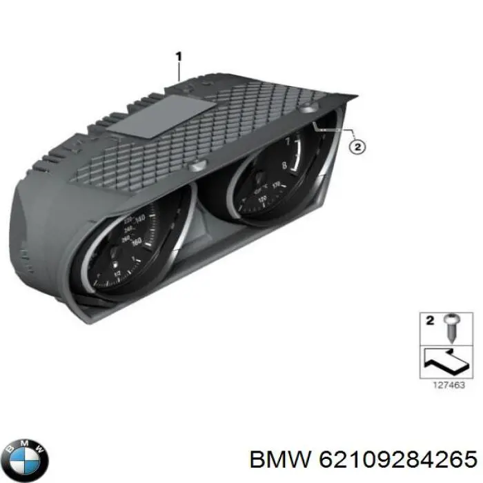 62109316148 BMW Щиток приладів