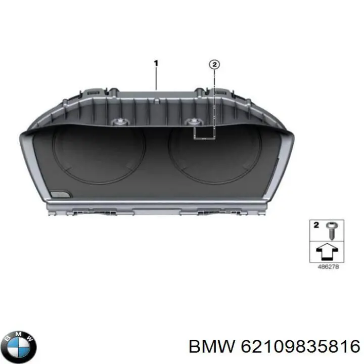 Прилади управління BMW 62108713079 ціна, від 1285.85 USD