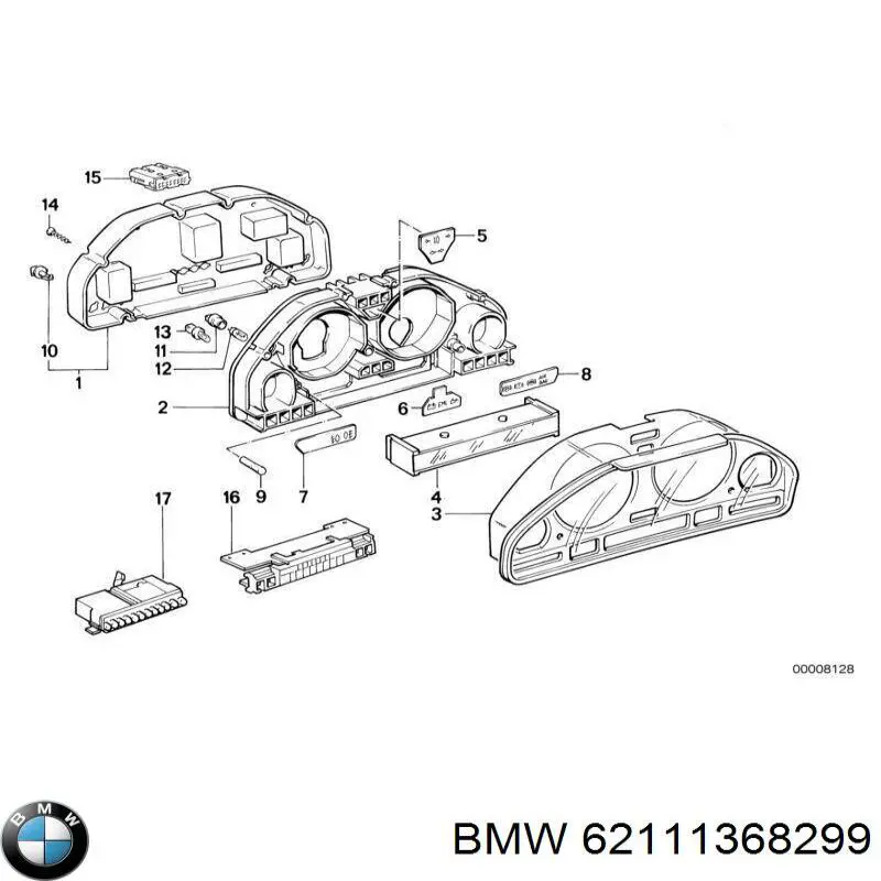  BMW 62111368299 ціна, від 6.41 USD