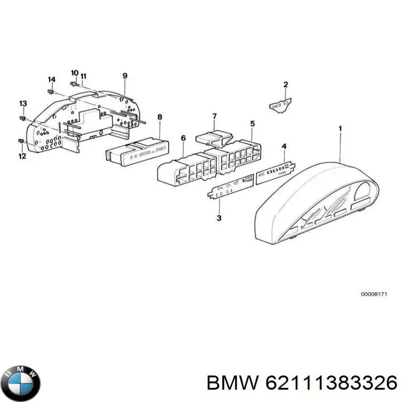62111383326 BMW 