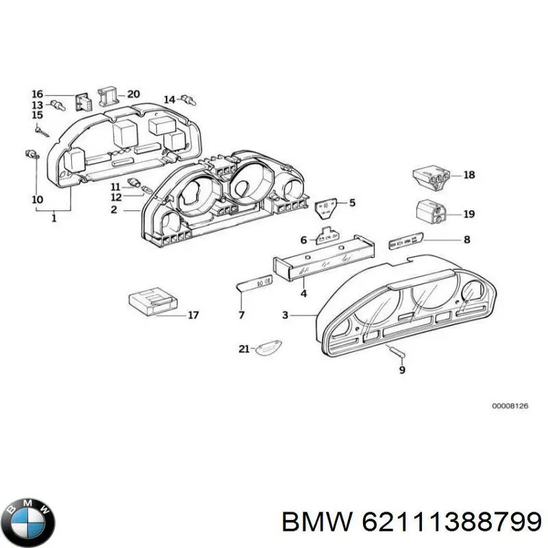 62111388799 BMW 