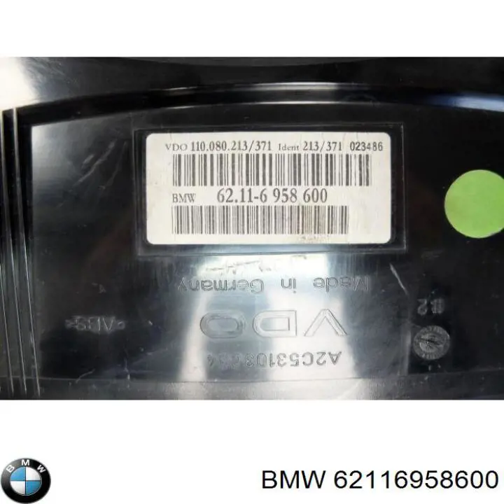 Щиток приладів додатковий BMW 62116958600 ціна, від 41.80 USD