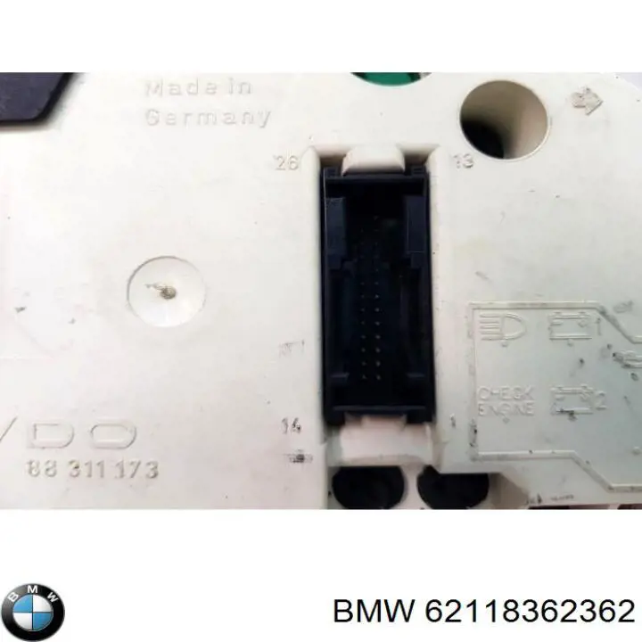 Приладова дошка-щиток приладів 62118362362 BMW