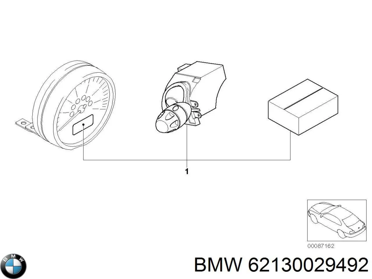 62130029492 BMW 