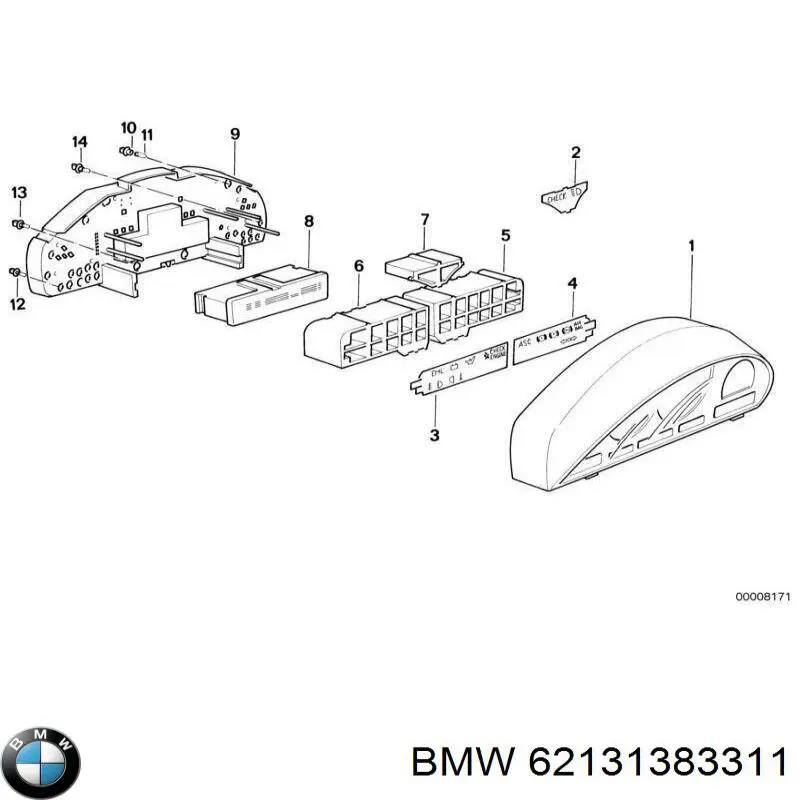 BMW 62131383311 ціна, від 7.23 USD
