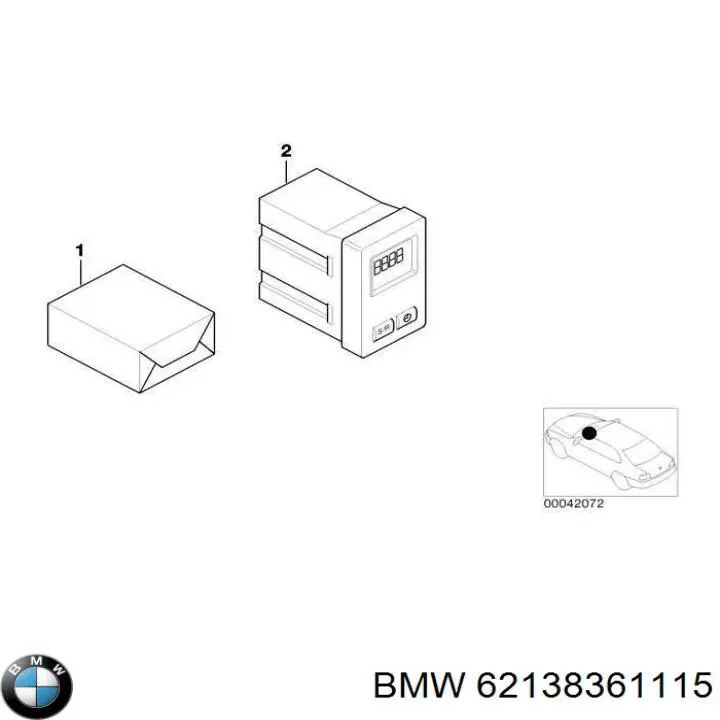  62138361115 BMW