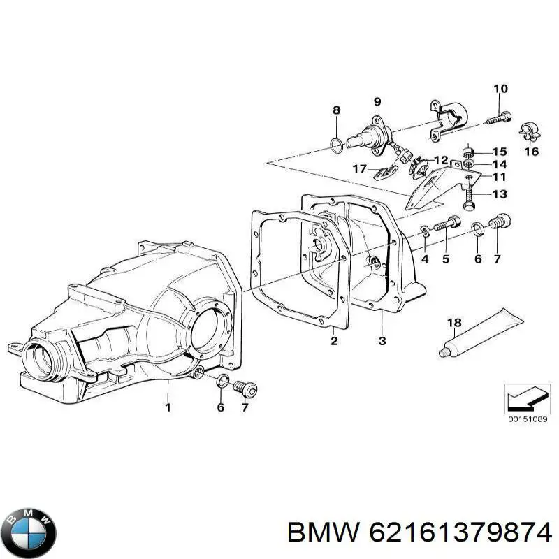 62161379874 BMW 