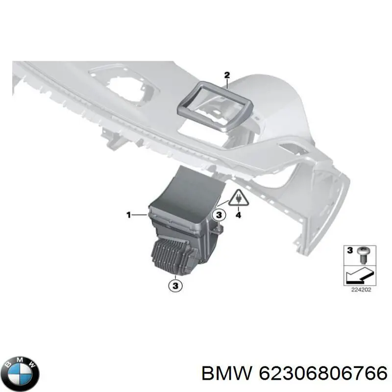  BMW 62309384374 ціна, від 3093.84 USD