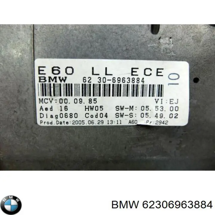62309159641 BMW Дисплей-проєкції на лобове скло