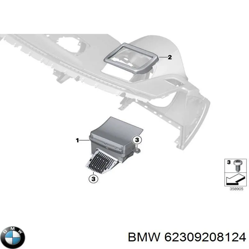  62309208124 BMW