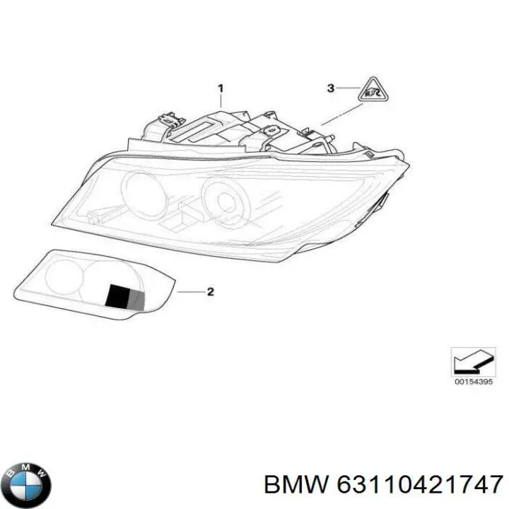  BMW 63110421747 ціна, від 44.42 USD