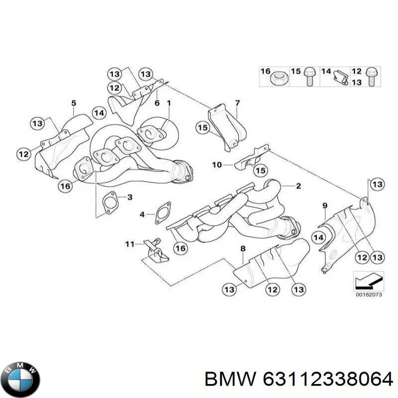  BMW 63112338064