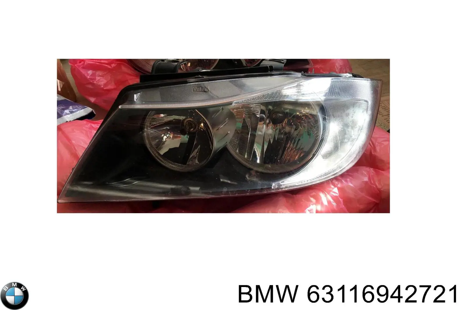 Блок фара ліва BMW 63116942721 ціна, від 139.53 USD