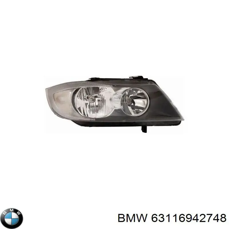 Основна фара - вставка BMW 63116942748 ціна, від 157.57 USD