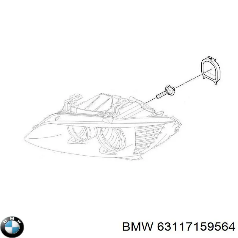 Купити 63117159564 BMW 