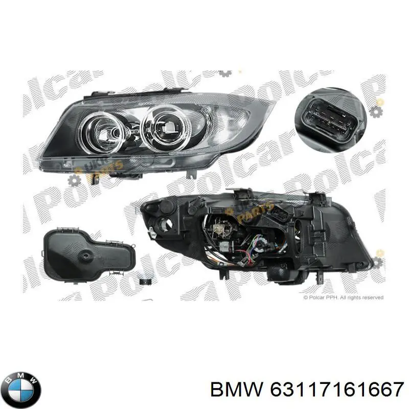 Купити 7026329 Autotechteile Основна фара в зборі ліва