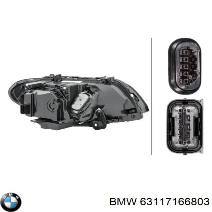 Купити 63117166803 BMW Фара ліва передня