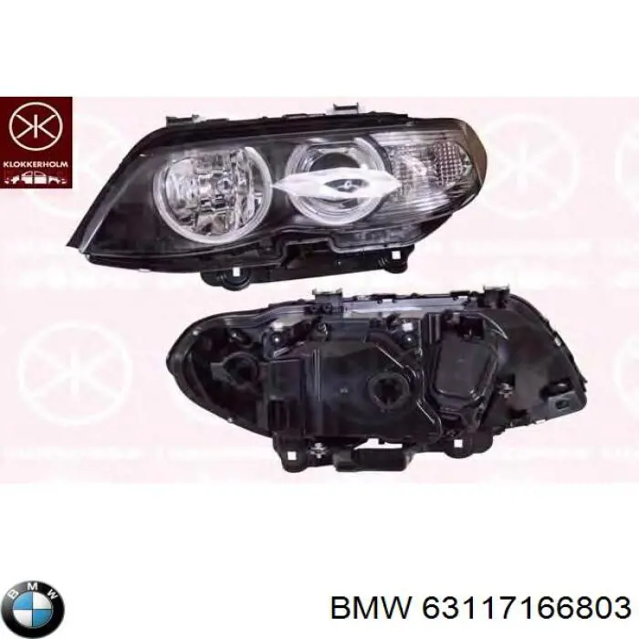 Купити 63117166803 BMW Основна фара в зборі ліва