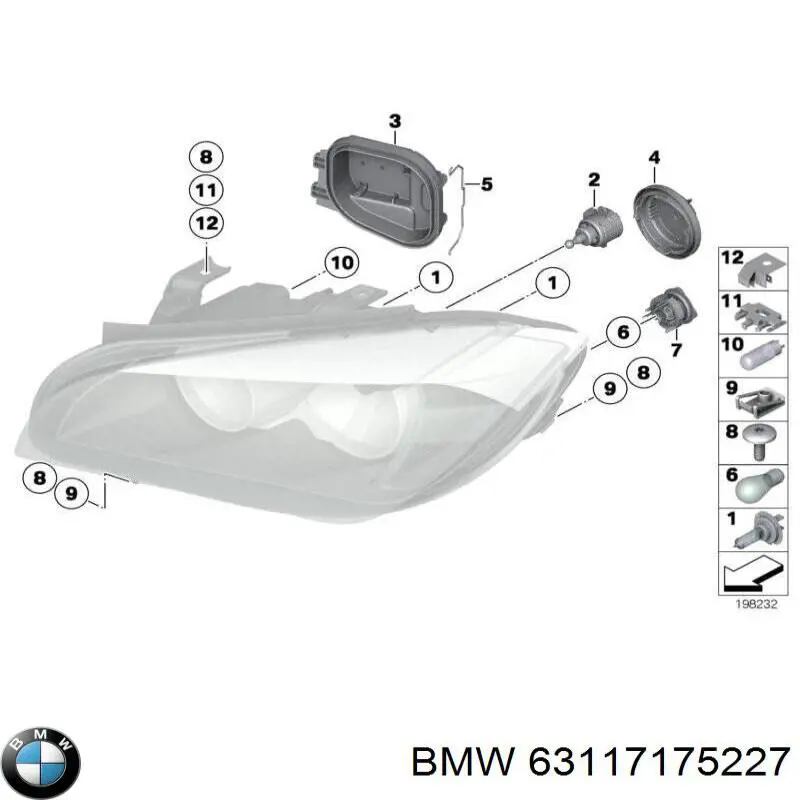 63117175227 BMW 