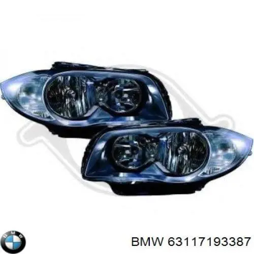Купити 63117193387 BMW Основна фара в зборі ліва