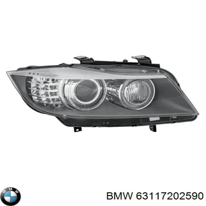 Фара передня права BMW 63117202590