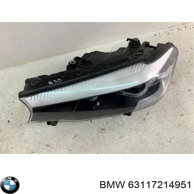Фара ліва 63117214951 BMW